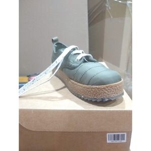 Cool Planet by Steve Madden Women's,Green Sneakers 8.5